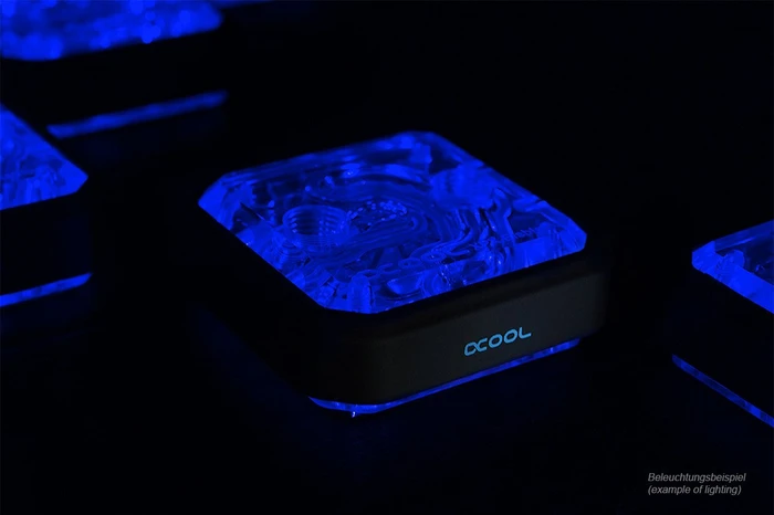 Alphacool Aurora XPX RGB Frame schwarz