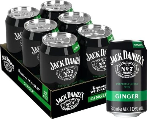 Jack Daniel's & Ginger 330ml