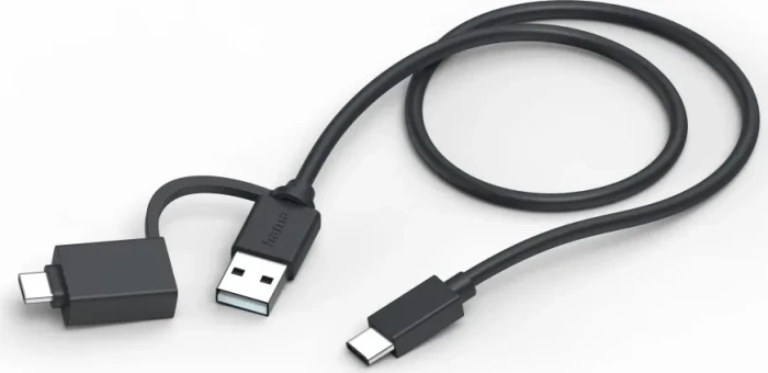 Hama CK-400 USB-Tastatur, schwarz/grau, LEDs weiß, USB, DE