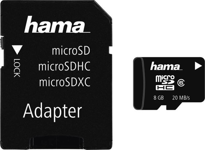 Hama High Speed 8GB Adapter Kit, Class 6