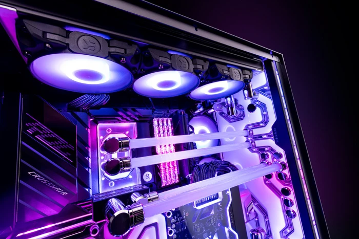 EK Water Blocks Quantum Line EK-Quantum Reflection² PC-O11D XL D5 PWM D-RGB, Verteilerplatte mit Pumpe, Acryl