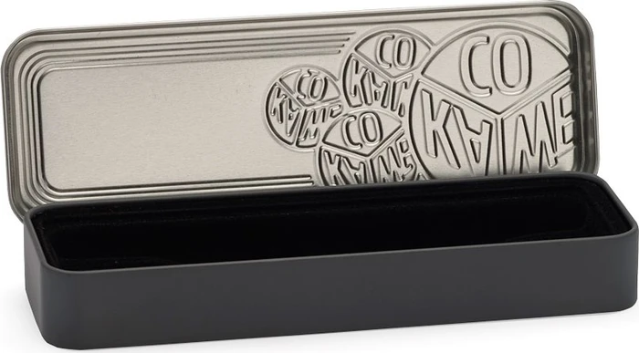 Kaweco Original 250 black chrome, rechte Hand, mittel, Etui