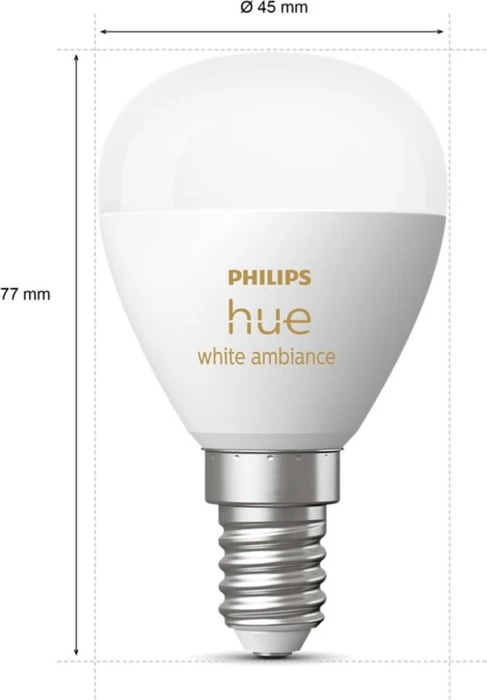 Philips Hue White Ambiance 470 LED-Bulb E14 5.1W