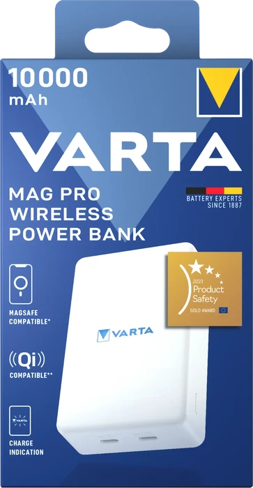 Varta Mag Pro Wireless Powerbank 10000 weiß