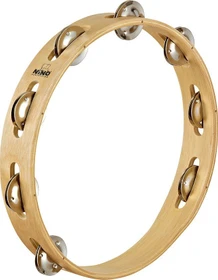 Nino Holz Tamburin 10" 1-reihig