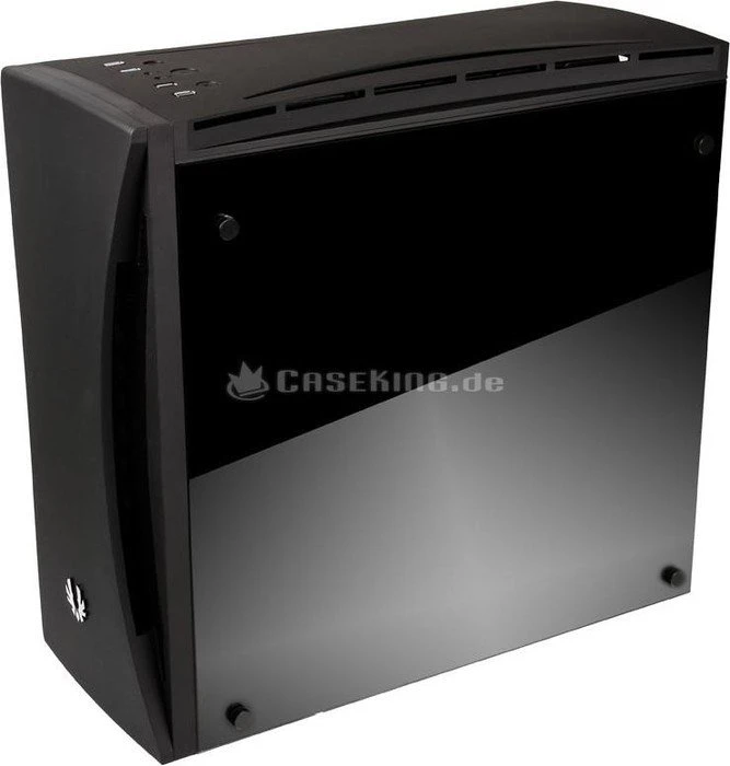 BitFenix Aurora schwarz, Glasfenster