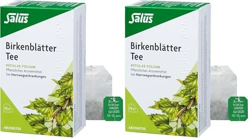 Salus Birkenblätter Tee Beutel, 15 Stück