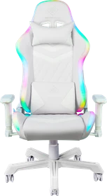 Deltaco Gaming WCH90 RGB Gamingstuhl, weiß