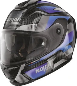 Nolan X-903 Ultra Carbon Highspeed schwarz/grau/violett/grün