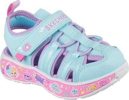 Skechers Play Scene - Splash Cute Crew türkis/lavendel (Junior)