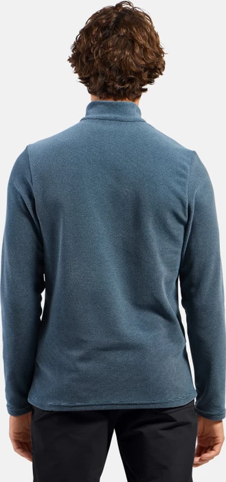 Odlo Roy Midlayer Half Zip Funktionsshirt langarm provincial blue/black (Herren)