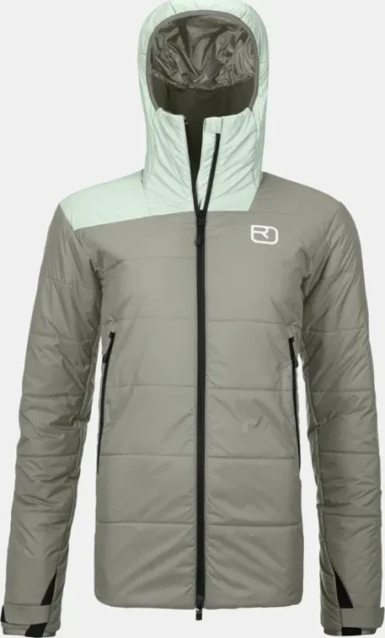 Ortovox Swisswool Zinal Funktionsjacke green sage (Damen)