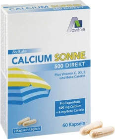 Calcium Sonne Direkt Sticks Kapseln, 60 Stück