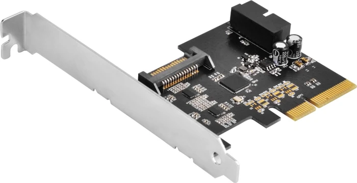 SilverStone ECU04-E ReDriver ASIC, 2x USB 3.1, PCIe x2