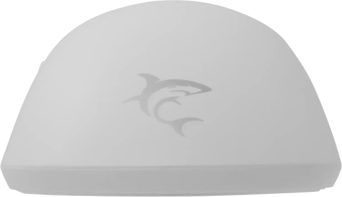 White Shark Graphene Gaming Mouse, weiß, USB