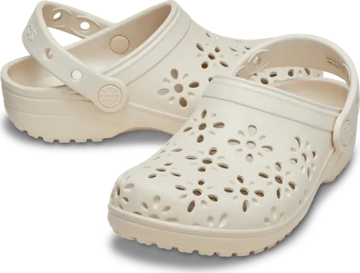 Crocs Classic Floral Cut-Out frappé (Junior)