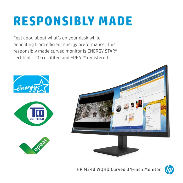 HP M34d, 34"