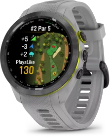 Garmin Approach S70 42mm GPS-Golfuhr black ceramic/powder grey