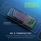 Roccat Vulcan II Mini Air, LEDs RGB, schwarz, TITAN II OPTICAL BROWN, USB/Bluetooth, DE Vorschaubild