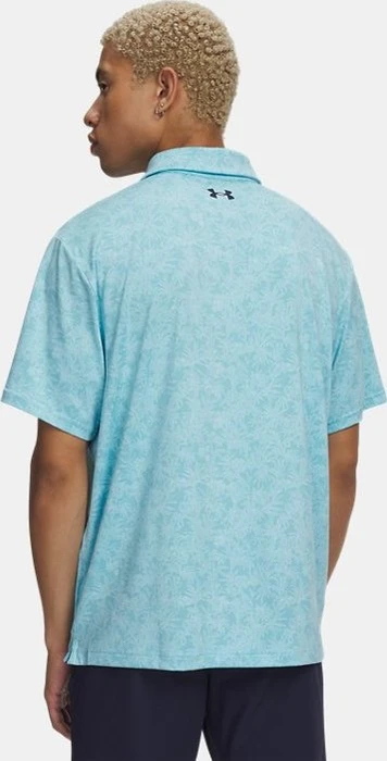 Under Armour Playoff 3.0 Poloshirt kurzarm blue haze/midnight navy (Herren)