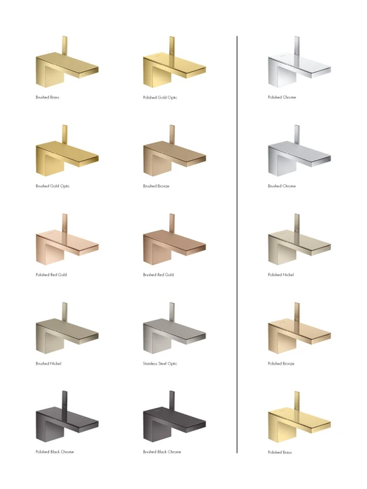 Hansgrohe Axor Uno Wannenauslass gerade chrom