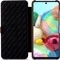 Stilgut Book Type Leather Case Clip für Samsung Galaxy A71 braun Vorschaubild