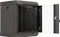 Lanberg WF11 Series 10" Rack Wandschrank 6HE, hängend, Flatpack, Glastür, IP20, RAL 9004, 300mm tief Vorschaubild