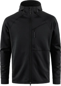 Fjällräven Abisko Grid Fleece Funktionsjacke schwarz (Herren)