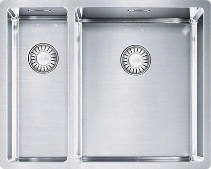 Franke Box BXX 160-34-16 Unterbau Becken rechts edelstahl