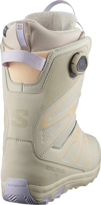 Salomon Ivy BOA SJ BOA Softboot cream/peach fuzz/orchid petal (Damen) (Modell 2024/2025)