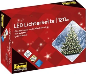 Idena Lichterkette LED 120x warmweiß