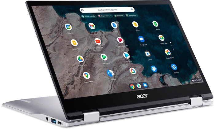 Acer Chromebook Spin 513 CP513-1H-S53J, silber, Snapdragon 7c, 4GB RAM, 64GB Flash, DE