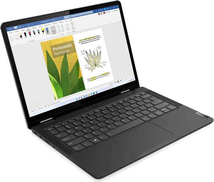 Lenovo 13w Yoga, Thunder Black, Ryzen 7 5825U, 16GB RAM, 512GB SSD, LTE, DE