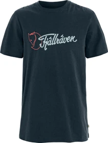 Fjällräven Archive Logo T-Shirt kurzarm dark navy (Herren)