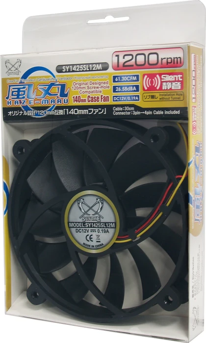 Scythe Kaze Maru 1200rpm, 140mm