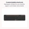 Contour Design Balance Mid-Size Compact Wireless Keyboard, schwarz, USB/Bluetooth, DE Vorschaubild