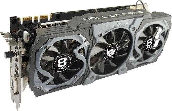 KFA2 GeForce GTX 970 Hall Of Fame 8Pack Edition, 4GB GDDR5, DVI, HDMI, 3x DP