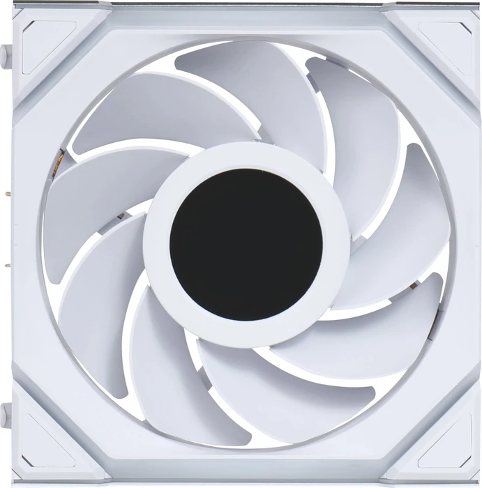 Lian Li Uni Fan SL Wireless LCD 120 ARGB Reverse Blade, weiß, LED-Steuerung, 120mm, 3er-Pack