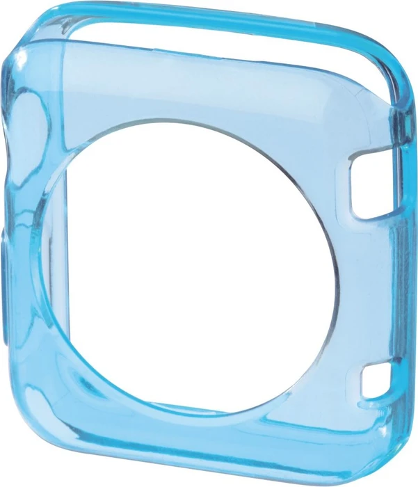 Hama Cover Crystal für Apple Watch 42mm blau/transparent