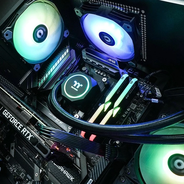 Thermaltake Kallisto, schwarz, Ryzen 5 5600X, 16GB RAM, 1TB SSD, GeForce RTX 3060