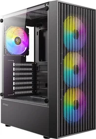 Antec AX27 RGB Elite, schwarz, Glasfenster (0-761345-10205-6)