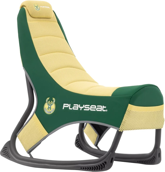 Playseat Champ NBA Edition Milwaukee Bucks Gamingstuhl, gelb/grün