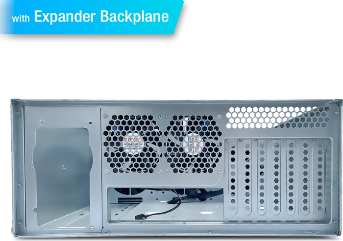 Fantec SRC-4240X07-6GE Expander Backplane, Expander Backplane, 4HE