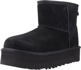 UGG Classic Mini Plateau Boot schwarz (Junior)