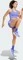 adidas Own The Run Laufhose kurz semi cobalt blue (Damen) Vorschaubild