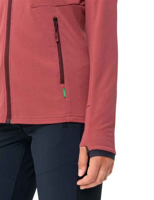 Vaude Elope Fleece II Jacke brick (Damen)