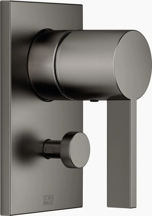 Dornbracht UP-Einhandbatterie mit Umstellung dark platinum gebürstet (36 120 670-99)