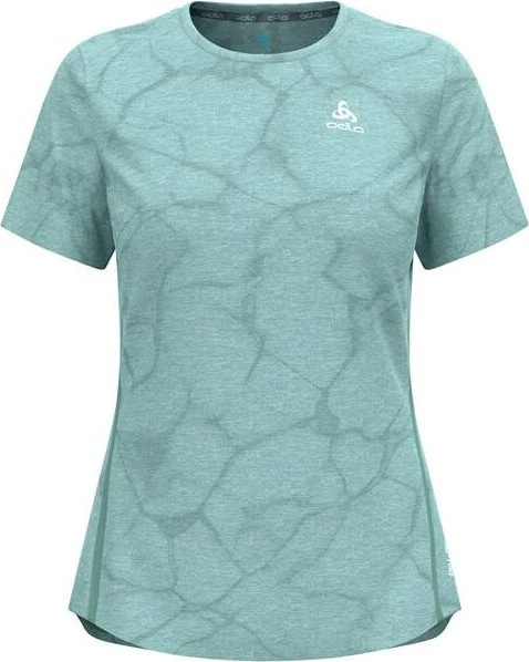 Odlo Zeroweight Engineered Chill-Tec Laufshirt kurzarm arctic melange (Damen)