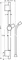 Hansgrohe Unica Brausestange S Puro 65cm mit Isiflex Brauseschlauch 160cm chrom Vorschaubild