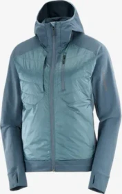 Salomon Elixir Hybrid Hooded Funktionsjacke midnight navy (Damen)